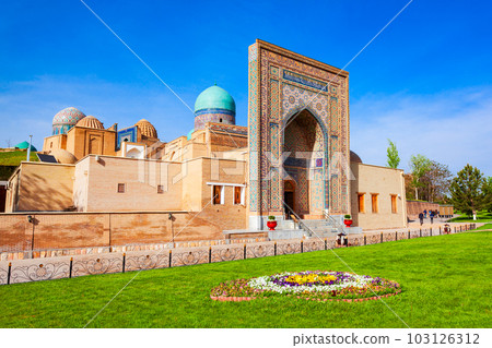 Shah i Zinda mausoleum in Samarkand 103126312