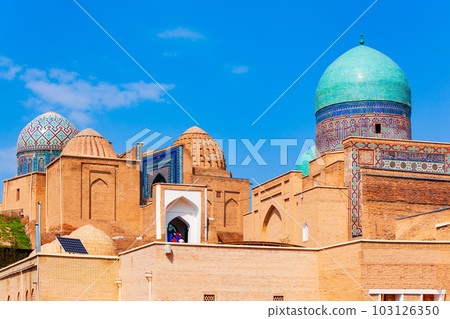 Shah i Zinda mausoleum in Samarkand 103126350