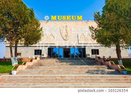 Afrasiab Museum of Samarkand, Uzbekistan Afrasiab Museum of Samarkand, Uzbekistan 103126354