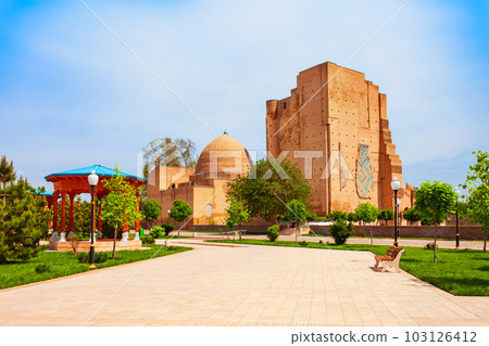 Dorus Saodat Jahangir Mausoleum in Shakhrisabz Dorus Saodat Jahangir Mausoleum in Shakhrisabz 103126412