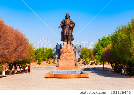 Jaloliddin Manguberdi monument and park, Urgench Jaloliddin Manguberdi monument and park, Urgench 103126446