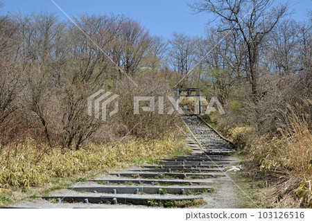 Haruna Mt.Fuji Shrine approach Haruna Mt.Fuji Shrine approach 103126516