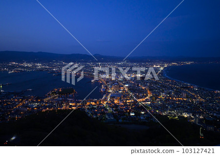 Night view seen from Mt. Hakodate Night view seen from Mt. Hakodate 103127421