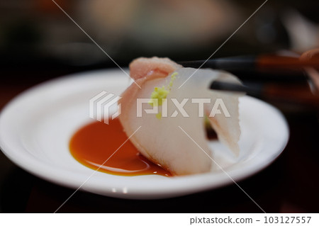 琵琶魚生魚片(青森縣風間浦村) 琵琶魚生魚片(青森縣風間浦村) 103127557