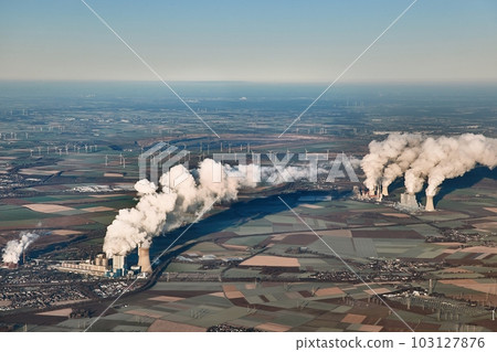 Coal Power Plant Smoke in Germany 103127876