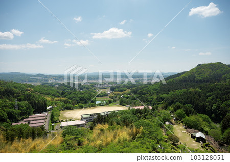 從美濃金山城跡看到的風景 從美濃金山城跡看到的風景 103128051