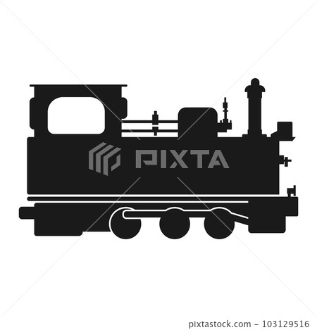 steam locomotive icon 103129516