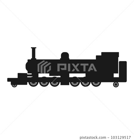 steam locomotive icon 103129517