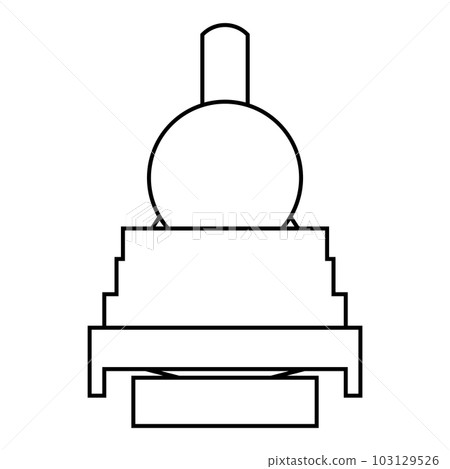 steam locomotive icon 103129526