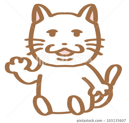 松貓坐白色 松貓坐白色 103135607