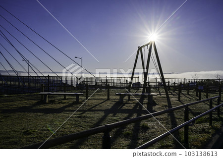 Morning view of Hebeigata 103138613