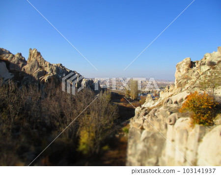 Türkiye Cappadocia Goreme Outdoor Museum Diorama style 103141937