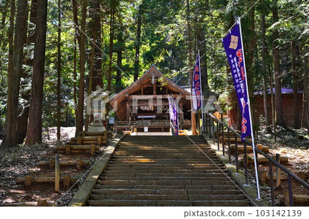 Takeda Hachimangu Shrine Worship Hall Kamiyama-cho, Nirasaki City, Yamanashi Prefecture 103142139