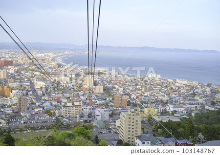 Ride the Mt. Hakodate Ropeway View from the gondola 103148767