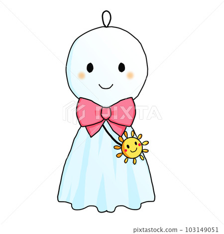 Boy with a sun patch 103149051