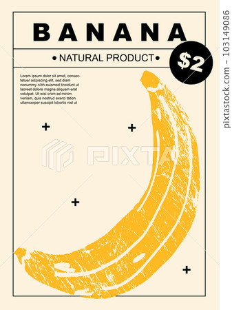 banana, vector, fruit 103149086