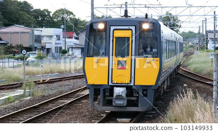 JR Sanin Main Line Kiha 187 series limited express train JR Sanin Main Line Kiha 187 series limited express train 103149933
