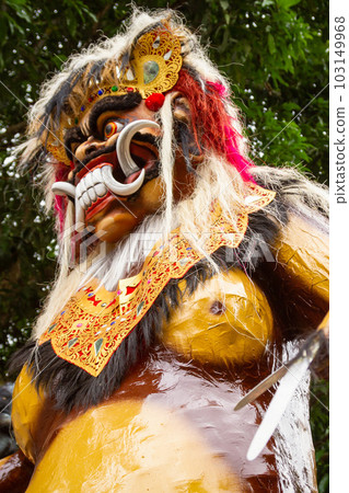 Ogoh statues Ngrupuk parade, Bali 103149968
