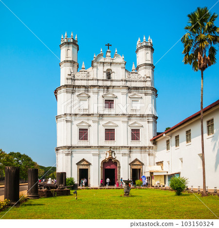Catholic church in Old Goa 103150324