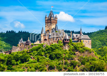 Reichsburg Castle in Cochem, Germany Reichsburg Castle in Cochem, Germany 103150755