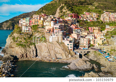 Manarola, Cinque Terre in Italy 103150979