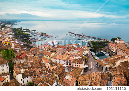 Desenzano del Garda aerial view Desenzano del Garda aerial view 103151110