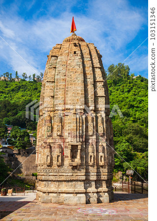 Panchbakhtar Temple is a hindu in Mandi town, Himachal Pradesh state in India 103151346