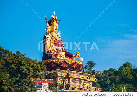 Guru Padmasambhava statue in Rewalsar, India Guru Padmasambhava statue in Rewalsar, India 103151355