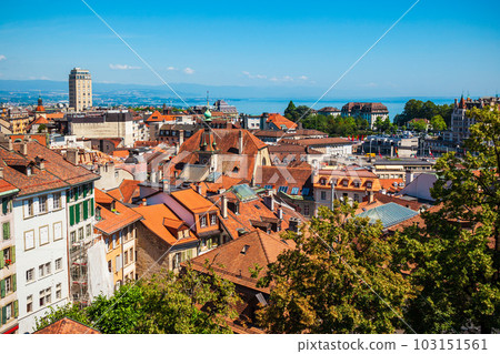 Lausanne or Losanna city, Switzerland 103151561