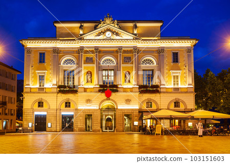 Lugano Town Hall in Switzerland 103151603