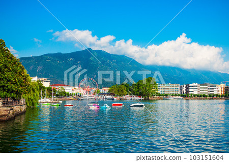 Locarno town on Lake Maggiore 103151604