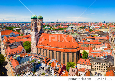 Frauenkirche catholic church in Munich, Germany 103151989
