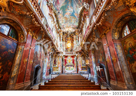 Asam Church or Asamkirche in Munich, Germany Asam Church or Asamkirche in Munich, Germany 103153130