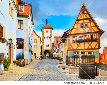 Rothenburg ob der Tauber old town Rothenburg ob der Tauber old town 103153271