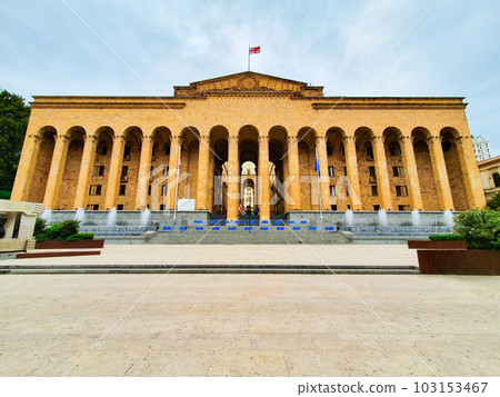 Parliament of Georgia Building in Tbilisi 103153467