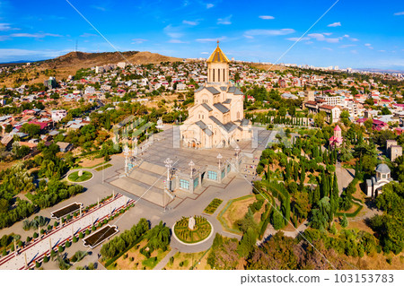 Holy Trinity Cathedral in Tbilisi, Georgia Holy Trinity Cathedral in Tbilisi, Georgia 103153783