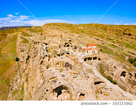 Uplistsikhe ancient rock town in Georgia 103153802