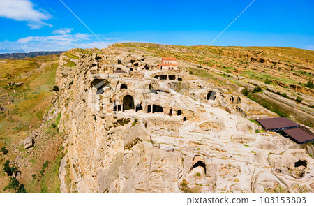 Uplistsikhe ancient rock town in Georgia Uplistsikhe ancient rock town in Georgia 103153803
