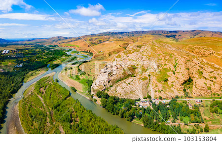Uplistsikhe ancient rock town in Georgia Uplistsikhe ancient rock town in Georgia 103153804