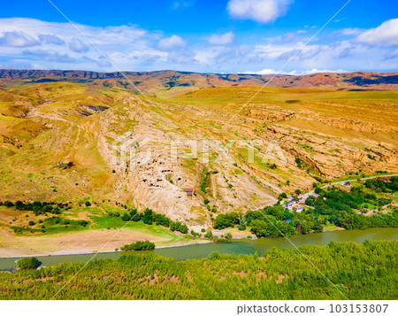 Uplistsikhe ancient rock town in Georgia Uplistsikhe ancient rock town in Georgia 103153807