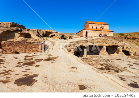 Uplistsikhe ancient rock town in Georgia Uplistsikhe ancient rock town in Georgia 103154402