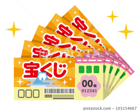 lottery illustration 103154667