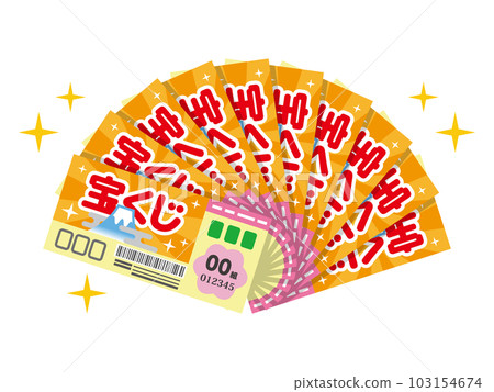 lottery illustration 103154674