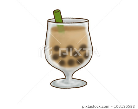 Tapioca milk tea 103156588