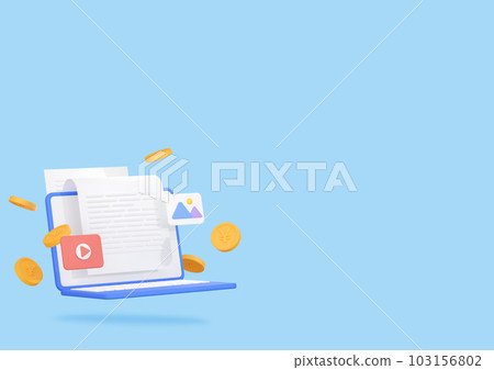 3DCG | Image materials for web writing and article creation 103156802