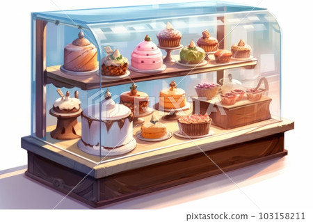 Cake shop showcase: AI work 103158211