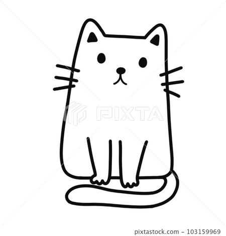 Cat doodle Cat doodle 103159969