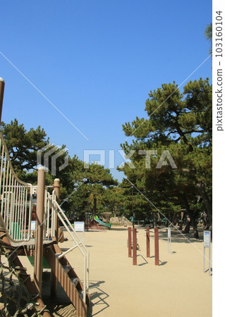 Japanese park: Ashiya Park with pine forest (Ashiya City, Hyogo Prefecture) Japanese park: Ashiya Park with pine forest (Ashiya City, Hyogo Prefecture) 103160104