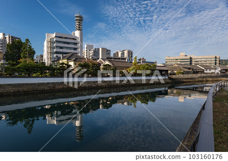 長崎出島與中島川風光 103160176