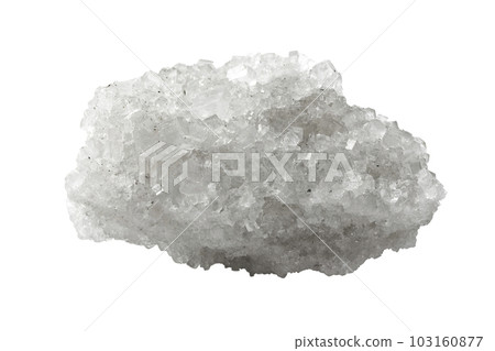 Crystal of mineral salt Crystal of mineral salt 103160877